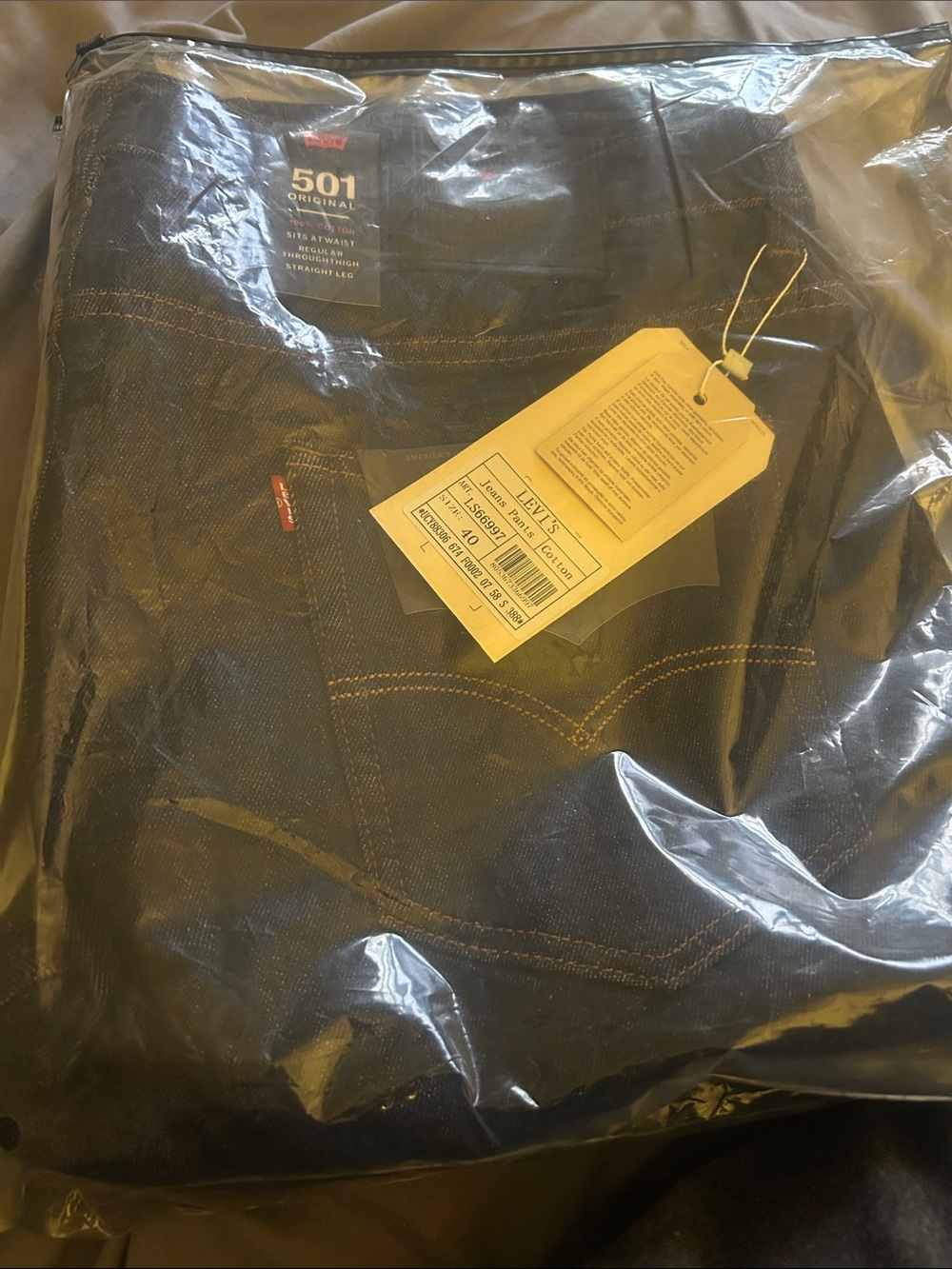 Levi's 501 Original Straight Men's Jeans - Black